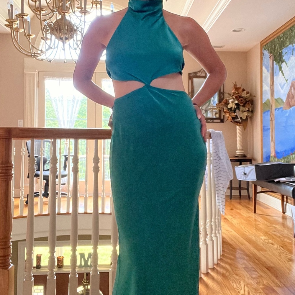Beautiful Emerald Gown